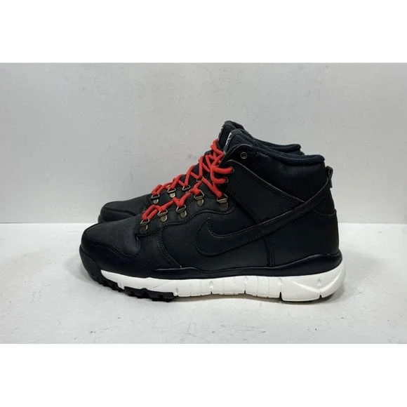 Nike SB Dunk High Sneakers Boot Black 2016 806335-012 Men's Size 11 Shoes - Picture 3 of 8